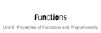 Linear Functions - Class 5 - Quizizz