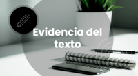 Evidencia de texto - Grado 5 - Quizizz