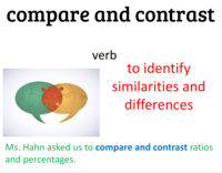 Compare and Contrast - Class 6 - Quizizz