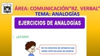 Analogías - Grado 4 - Quizizz