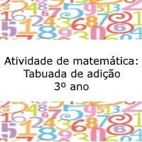 Adição repetida - Série 3 - Questionário