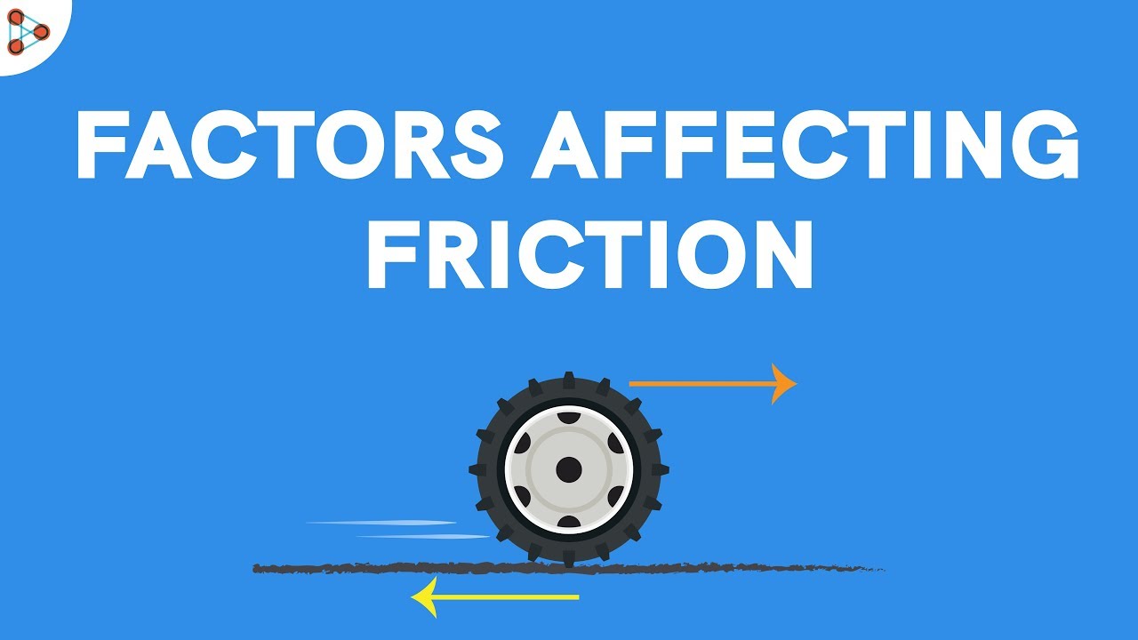 Effects of friction on the movement of an object