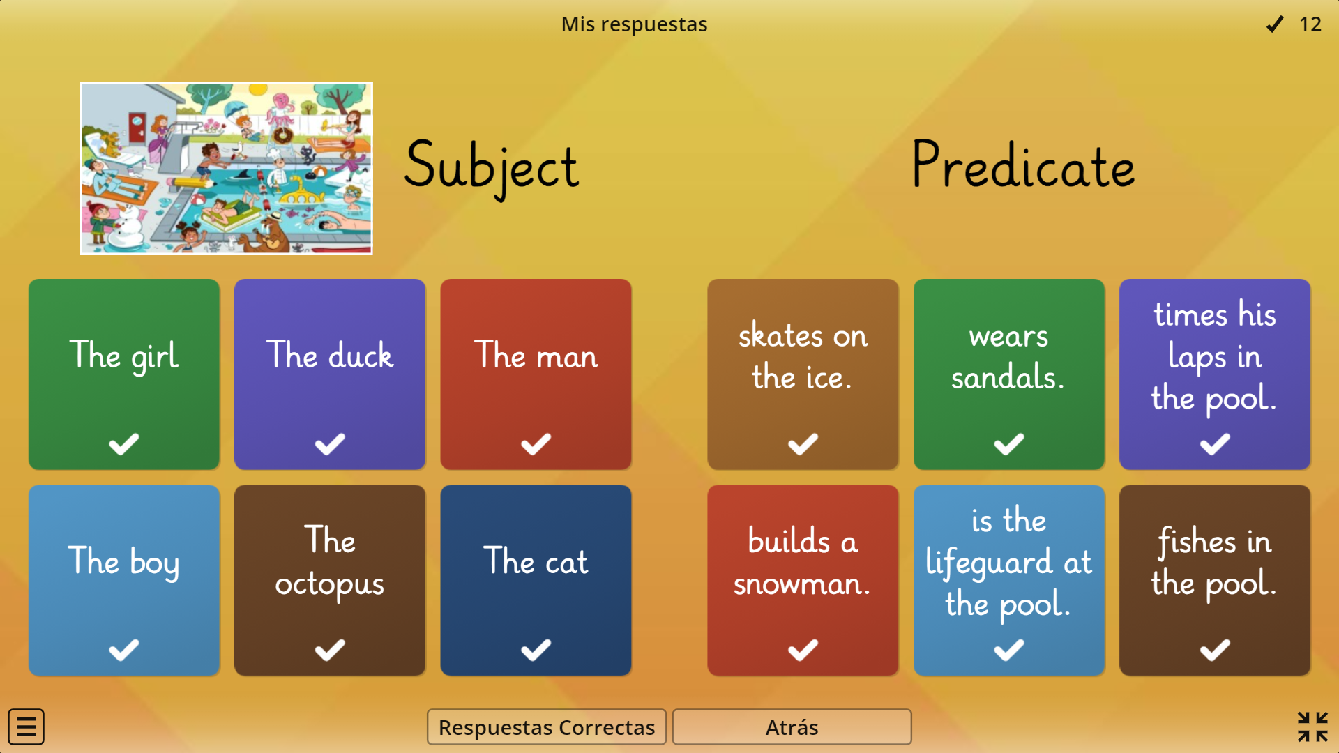 subject-predicate