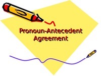 Pronoun-Antecedent Agreement - Class 7 - Quizizz
