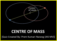 center of mass - Class 11 - Quizizz