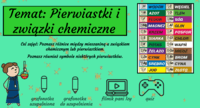 pierwiastki i związki - Klasa 7 - Quiz