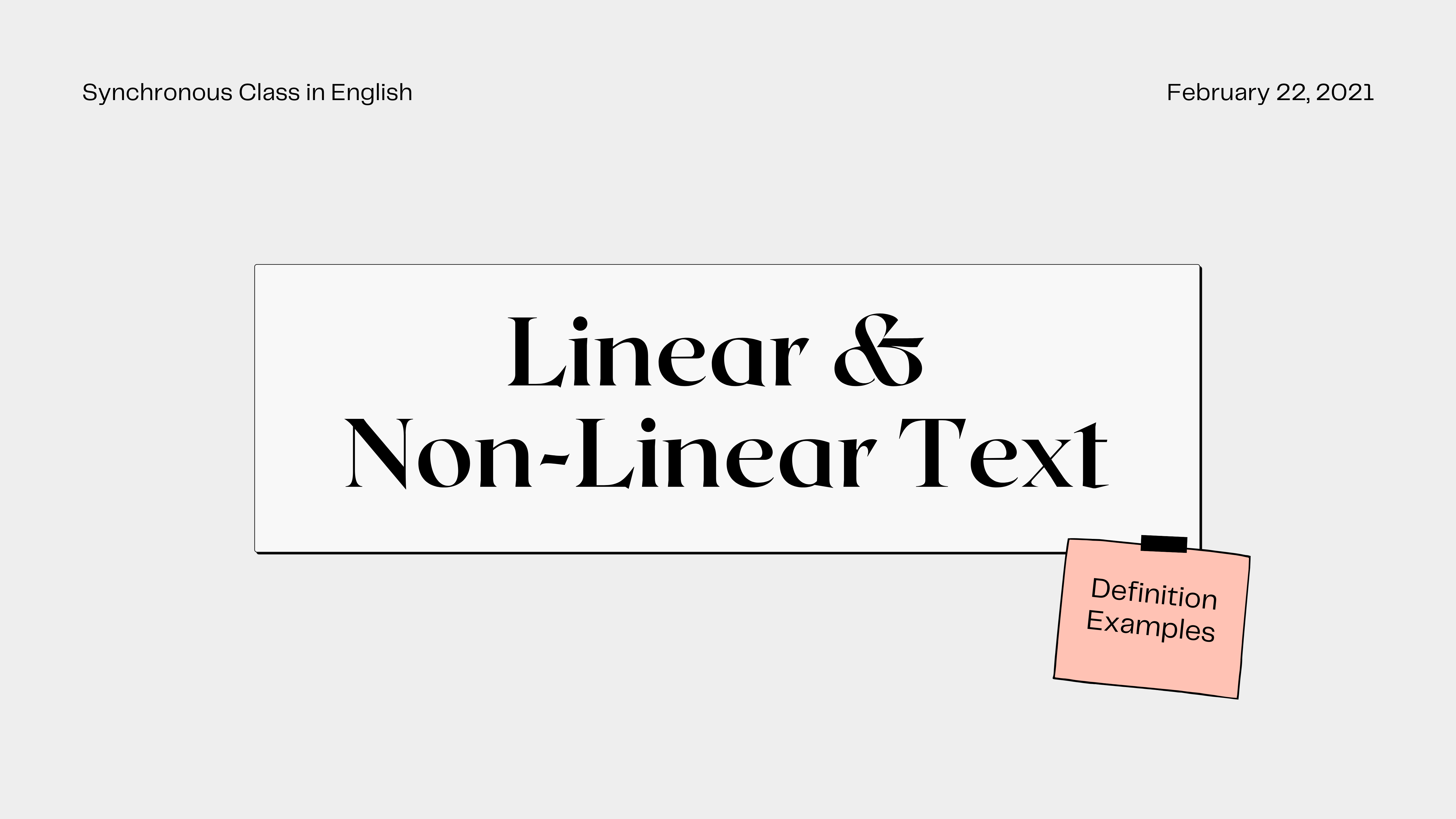 linear-and-non-linear-text-english-quizizz