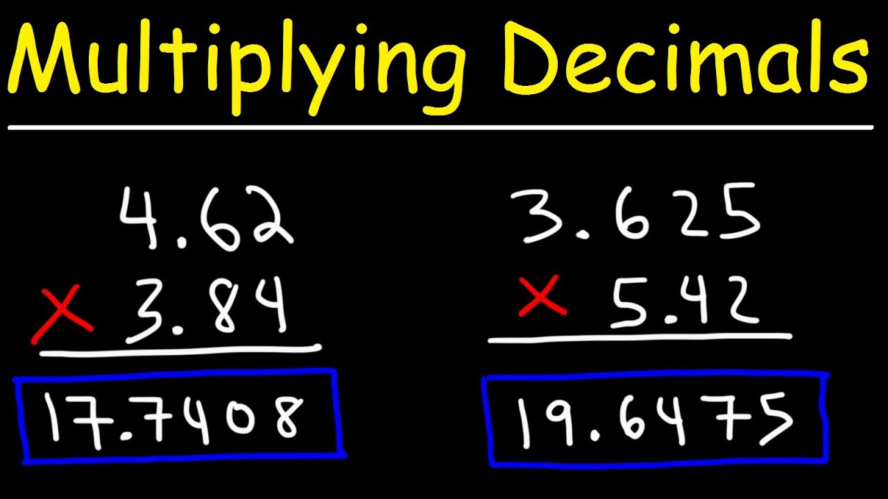Multiplying Decimals - Year 7 - Quizizz