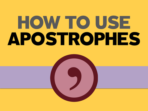 Apostrophes in Plural Possessive Nouns - Class 12 - Quizizz