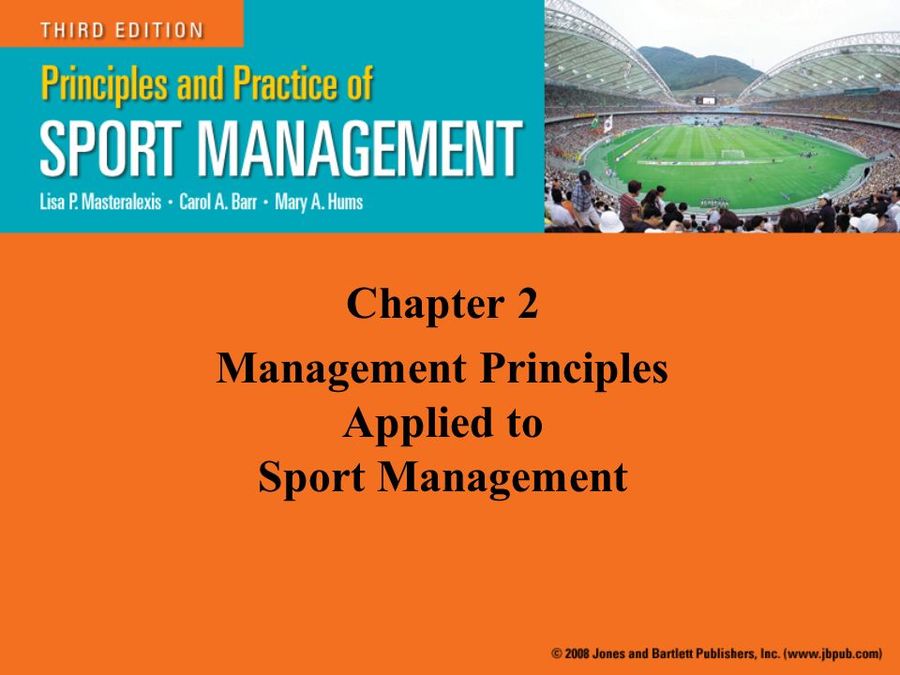 Chapter 2. Sport Management. Management Principles | Quizizz