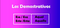 Pronombres demostrativos - Grado 11 - Quizizz