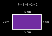 Perímetro de um retângulo - Série 3 - Questionário