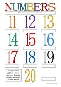 Comparing Numbers 11-20 Flashcards - Quizizz