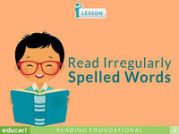 Irregularly Spelled Words - Year 1 - Quizizz