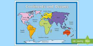 Continents And Oceans | Quizizz