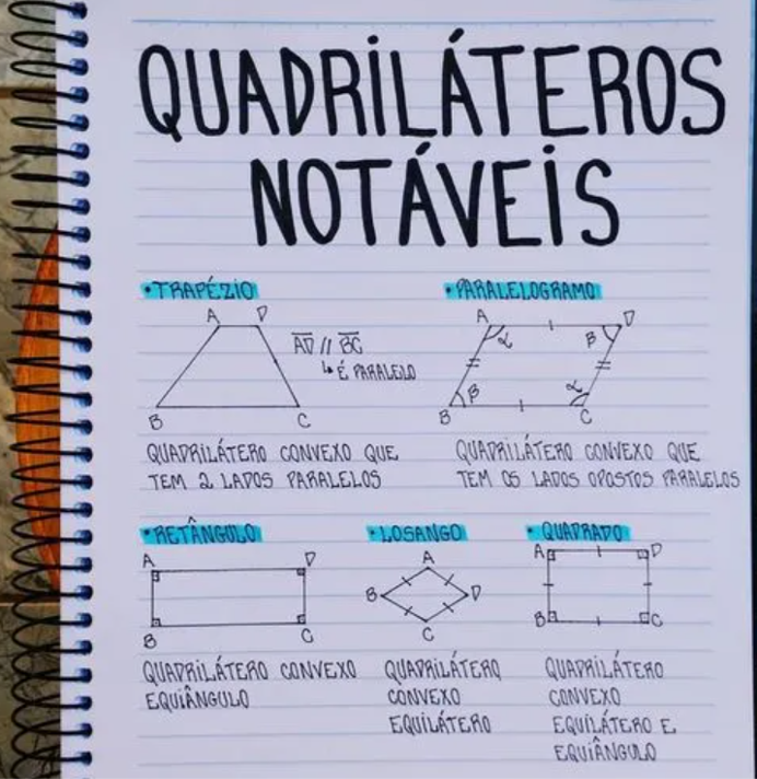 Classificando Quadriláteros - Série 8 - Questionário