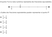 Fracciones en una recta numérica Tarjetas didácticas - Quizizz