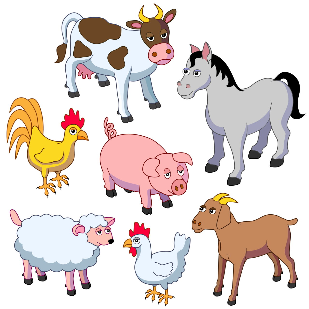 Les animaux de la ferme | French Quiz - Quizizz