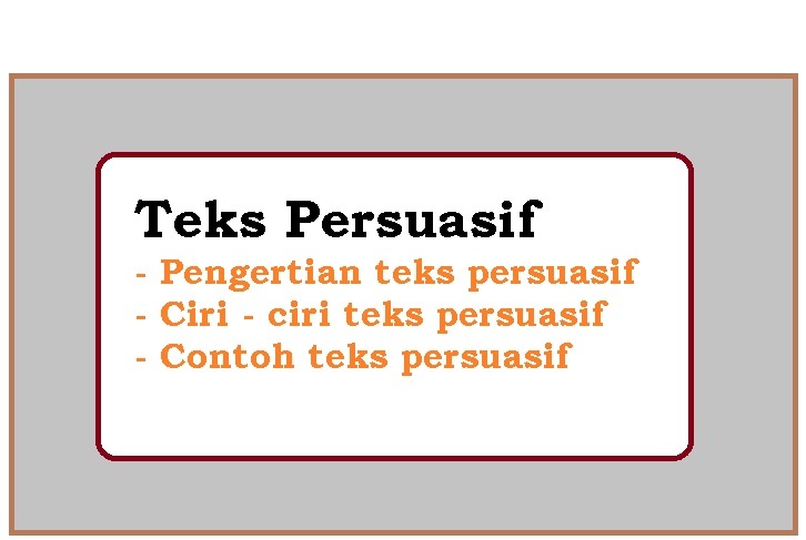 TUGAS TEKS PERSUASI | Education - Quizizz