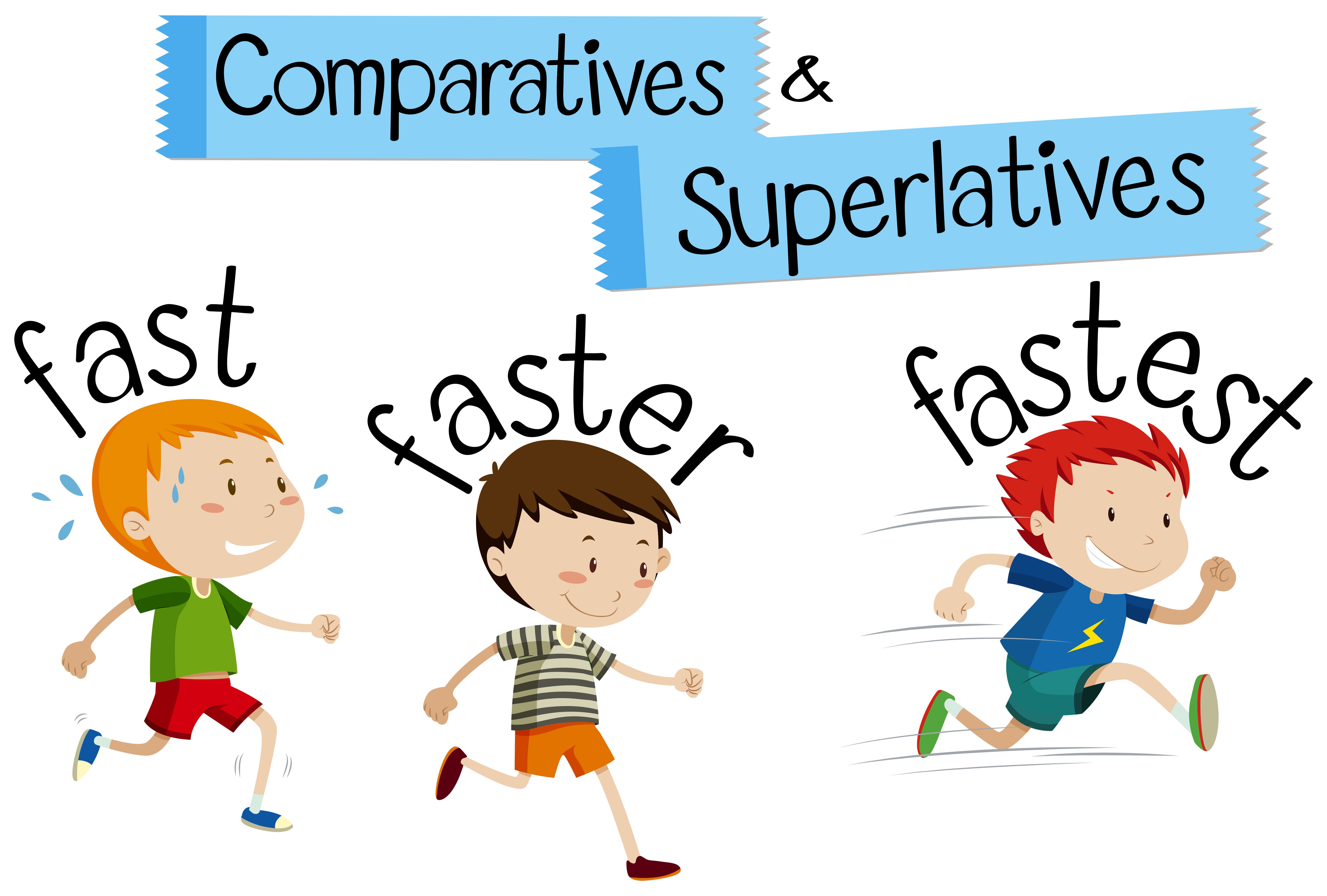 Comparativos y superlativos - Grado 7 - Quizizz