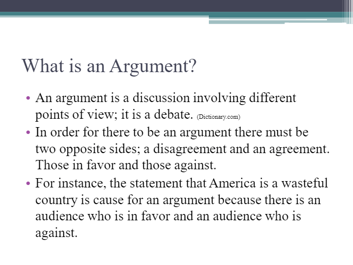 Argumentative Writing Presentation | English - Quizizz