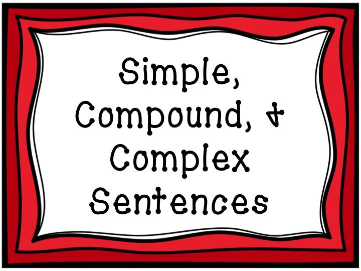 Simple, Compound, and Complex Sentences - Class 5 - Quizizz