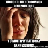 Rational Expressions Flashcards - Quizizz