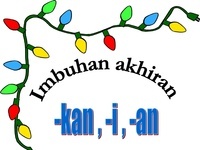 Akhiran Infleksional - Kelas 3 - Kuis