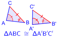 congruent triangles sss sas and asa Flashcards - Quizizz