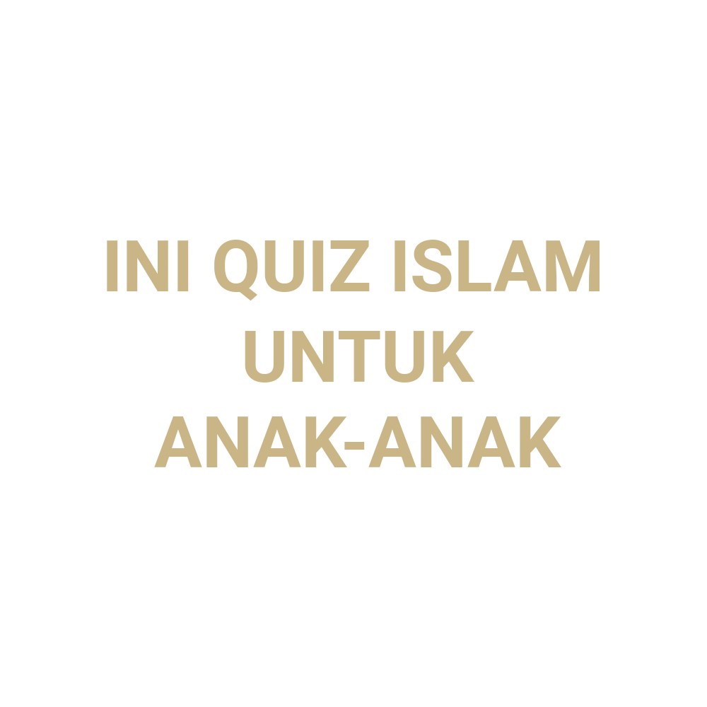 Islamic Quiz for Kids