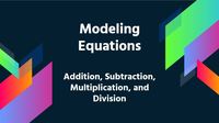 algebraic modeling - Class 5 - Quizizz