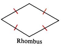 properties of rhombuses - Class 4 - Quizizz