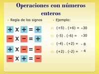 Operaciones con números enteros - Grado 1 - Quizizz