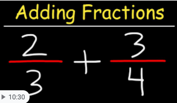 Fractions - Class 5 - Quizizz