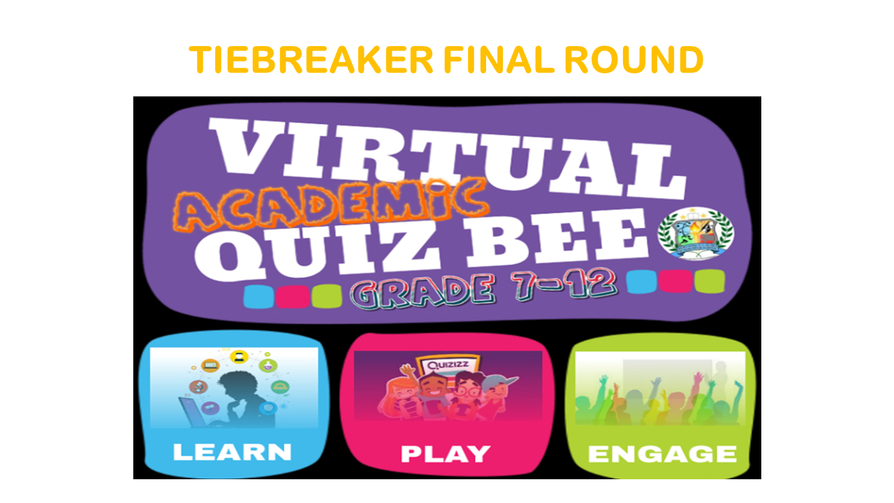 TIE BREAKER QUESTIONS MATH QUIZ BEE