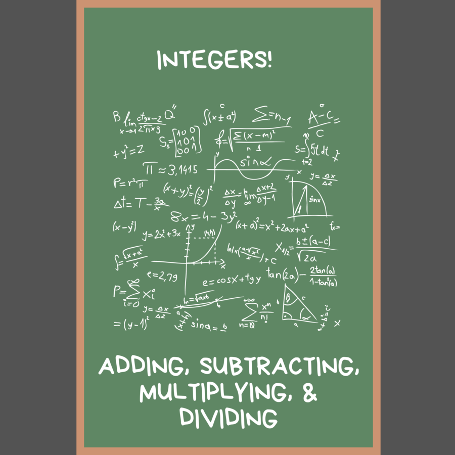 Multiplying And Dividing Integers Worksheet 8th Grade
