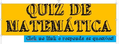 Quizzes de Matemática - Quiz