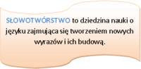 Przyrostki - Klasa 8 - Quiz