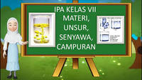 unsur dan senyawa - Kelas 9 - Kuis