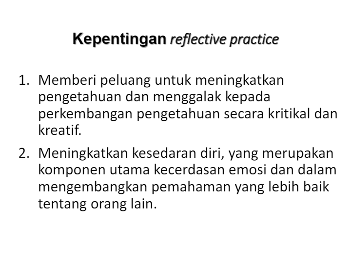 Npdm Critical Thinking Reflective Practice Quizizz