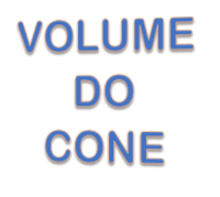 Volume de um Cone - Série 3 - Questionário