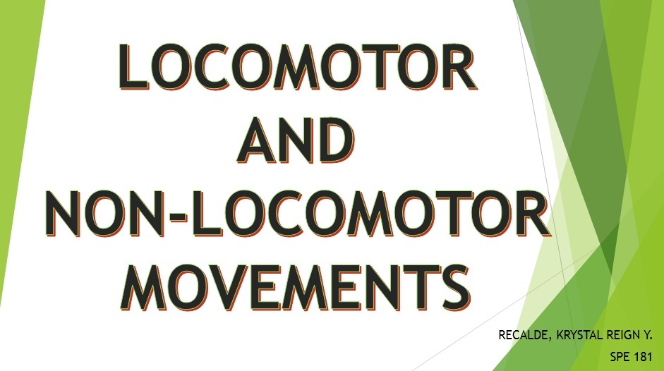 What Is Non Locomotor Movements Brainly