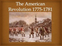 revolución Americana - Grado 11 - Quizizz