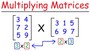 Multiplying Matrices