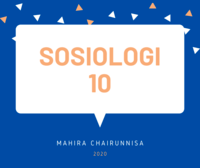 2. Sosiologi "Hubungan Sosial" [10 SMA] PG