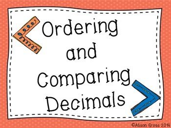 Ordering Decimals Flashcards - Quizizz