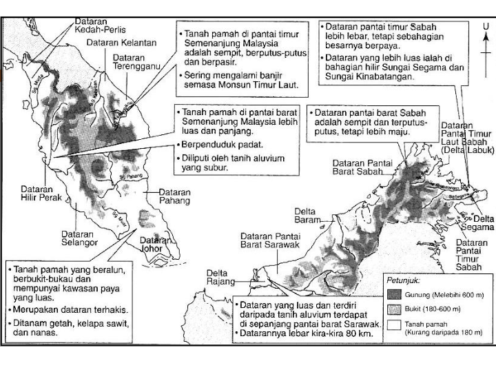 Tanah malaysia di kawasan pamah Faktor Yang