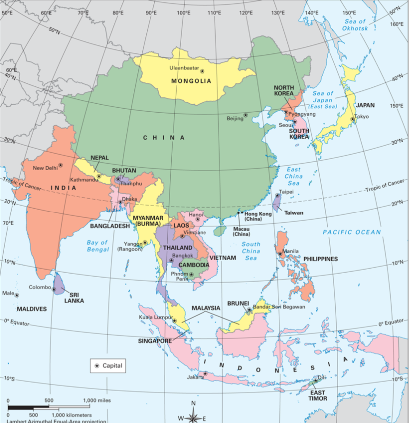 countries in asia - Grade 8 - Quizizz