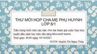 Thời gian đến giờ quý - Lớp 8 - Quizizz