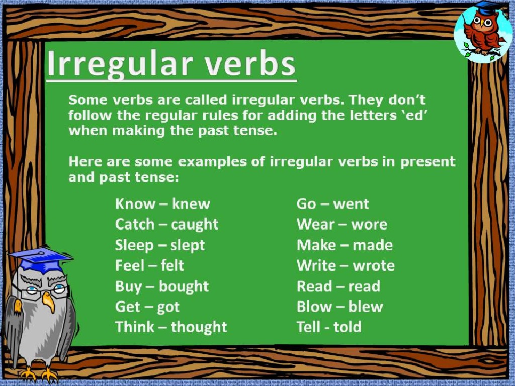 irregular-verbs-present-simple-english-quizizz
